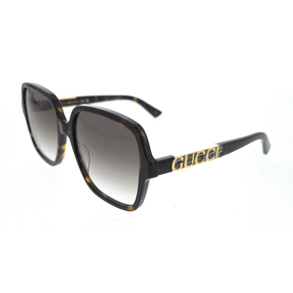 Gucci GG1189S-003 Oversized Square Brown Gradient Sunglasses Luxury Statement