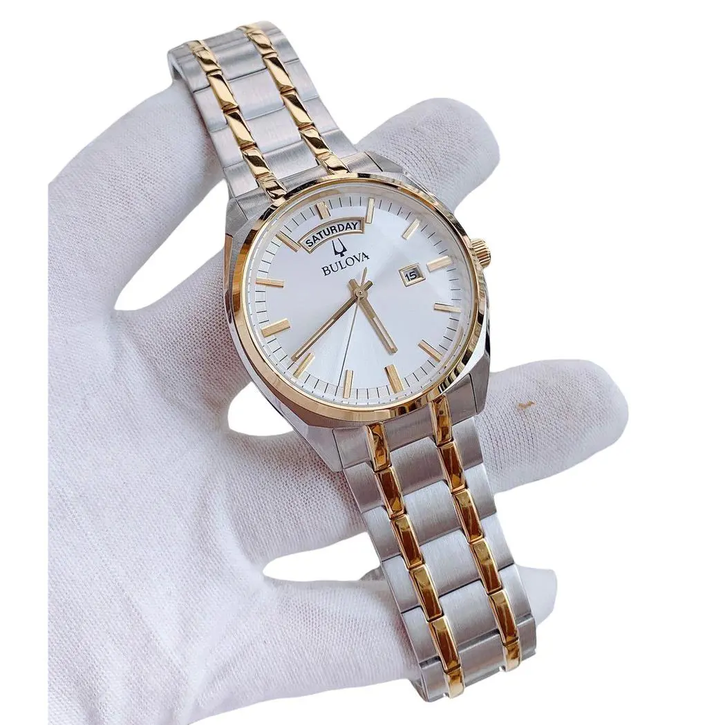 Bulova 98C127 Silver Men`s Watch