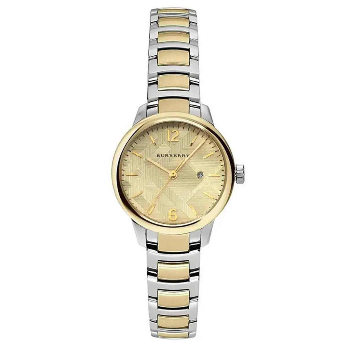 BU10118 Classic Two-tone Stainless Steel Ladies Watch 32mm Quartz by Burberry