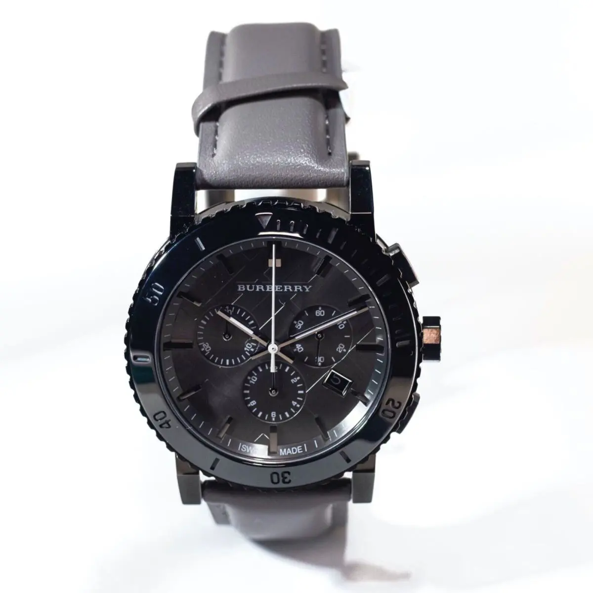Mens BU9384 Black Chronograph Burberry