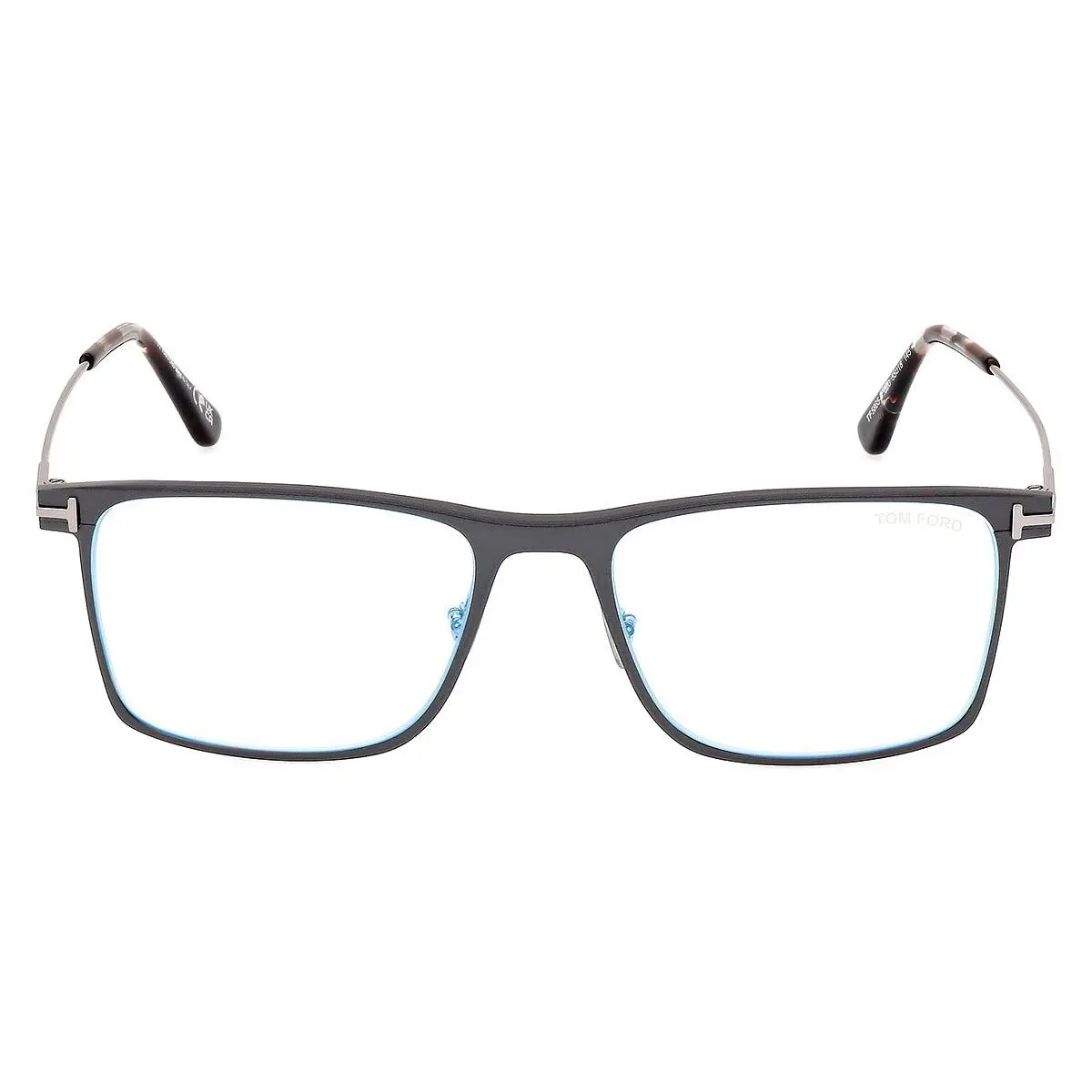 Tom Ford FT5865-B Eyeglasses Men Square 55mm