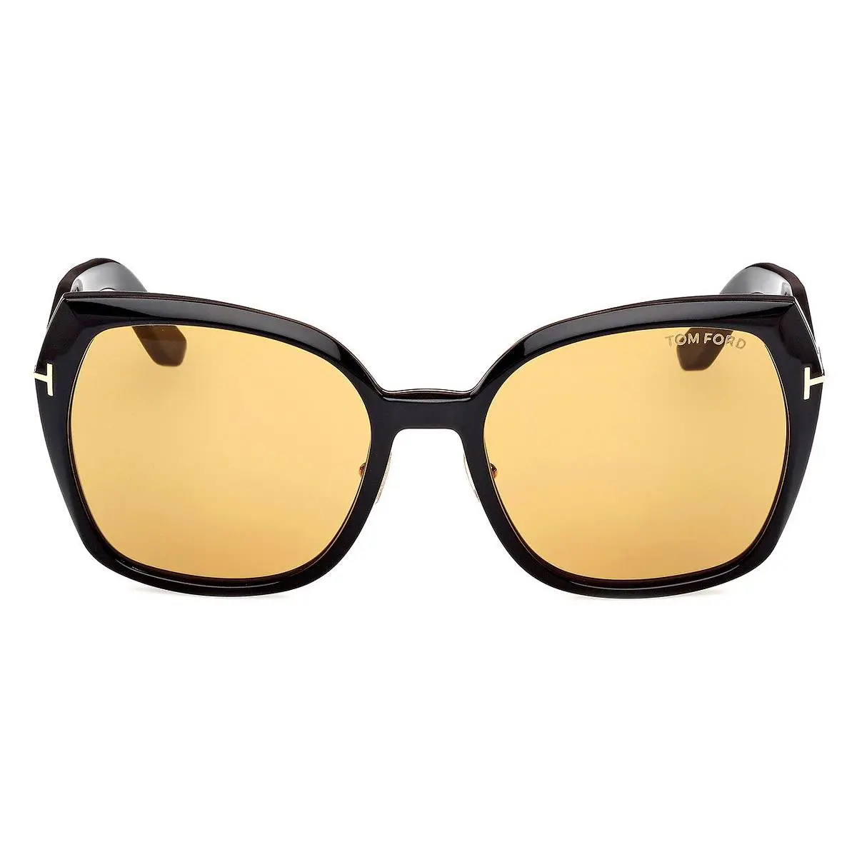 Tom Ford Plum FT1223 Sunglasses Female Shiny Black 58mm