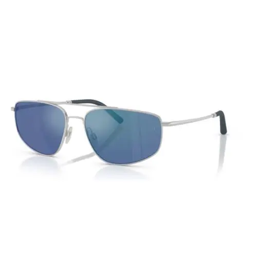 Oliver People 0OV1361S R-14 506355 Brushed Silver/marine Mirror 59mm Sunglasses