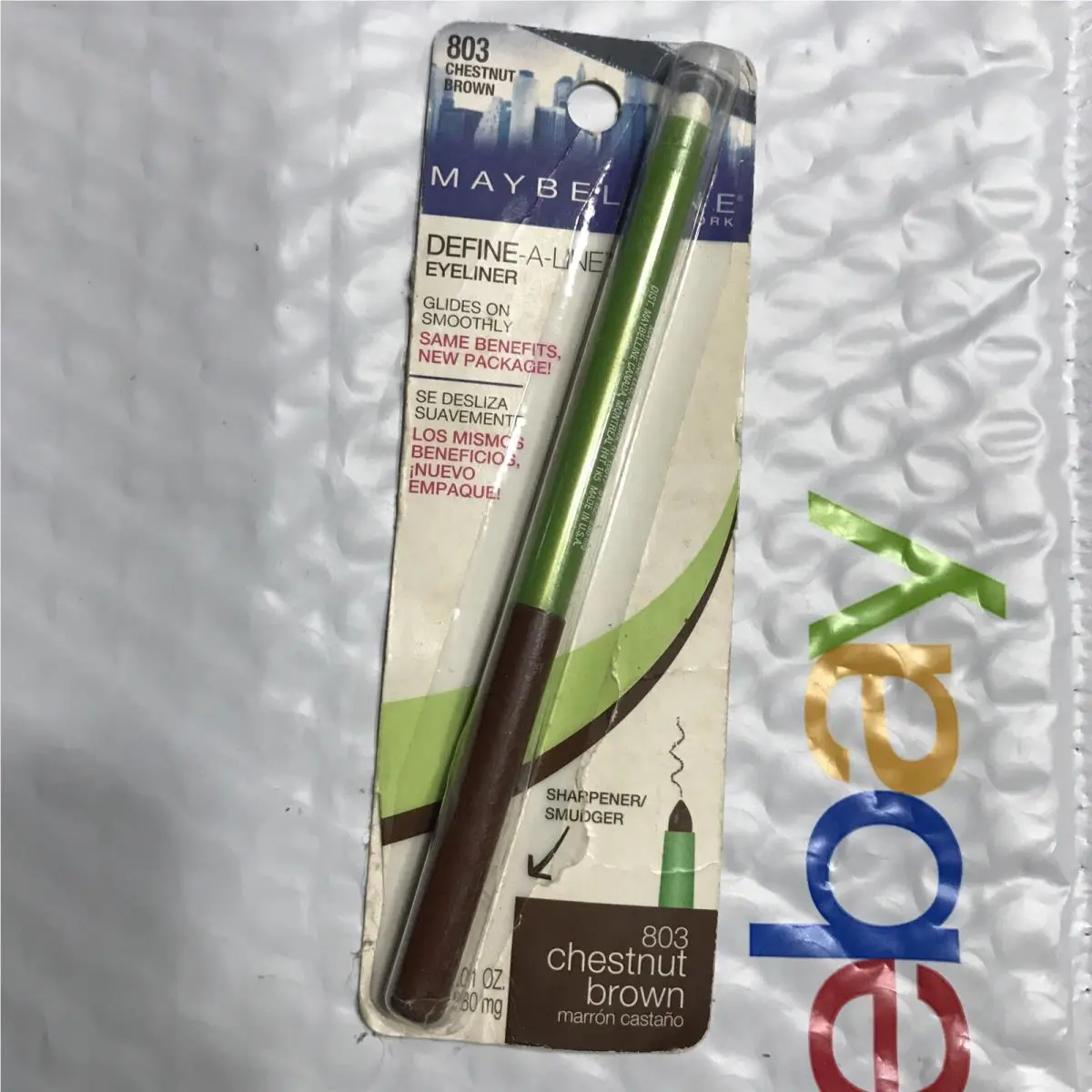 Maybelline Define-a-line Eyeliner 803 Chestnut Brown Nip