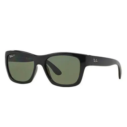 Ray Ban Sunglasses RB4194 601/9A 53MM Nylon Black Frame Polarized Green Classic