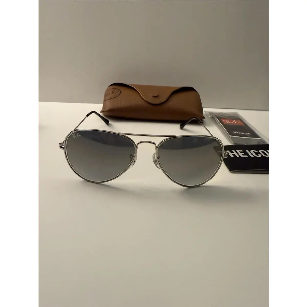 Ray-ban Aviator Sunglasses RB3025 58mm Silver Frame Gray Lens 003/63
