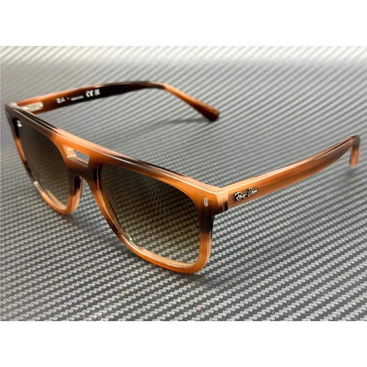 Ray Ban RB2213 142351 Havana Brown Gradient Unisex 58 mm Sunglasses
