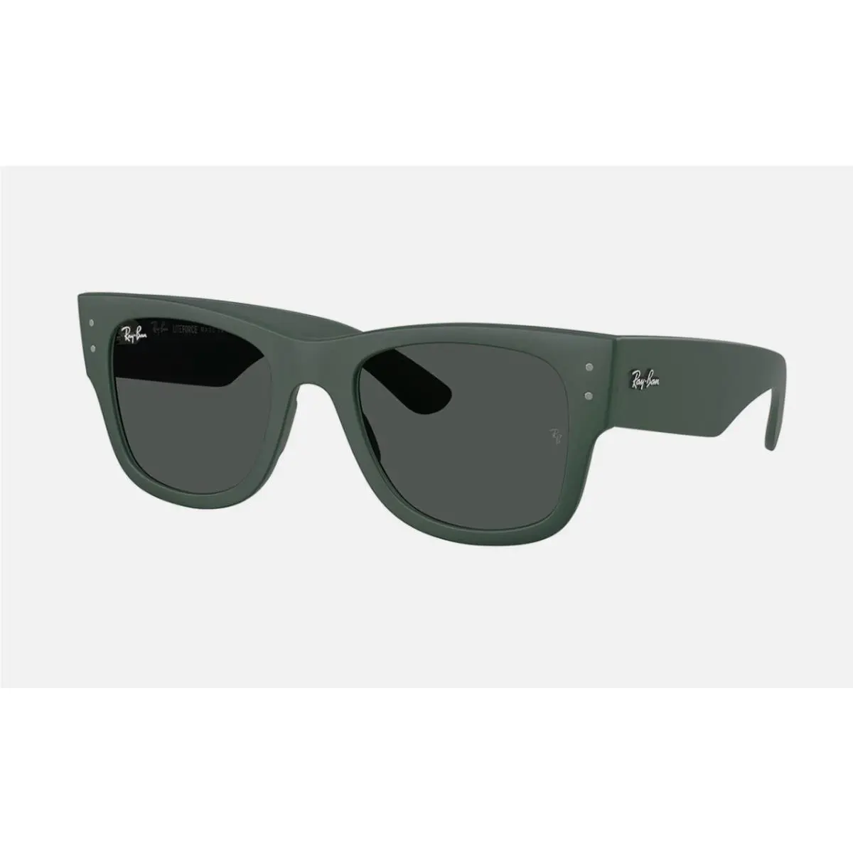 Ray-ban Mega Wayfarer Liteforce Sunglasses RB 4840-S 601-S/71 52-21 Sand Black