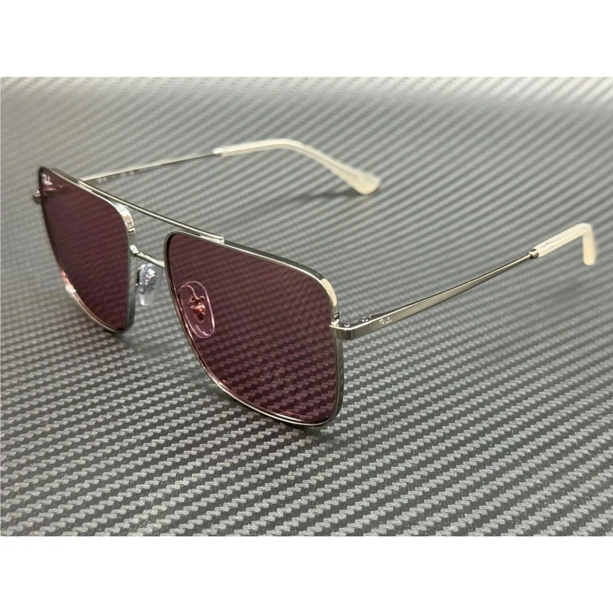 Ray Ban RB3758 004 84 Gunmetal Pink Unisex 56 mm Sunglasses