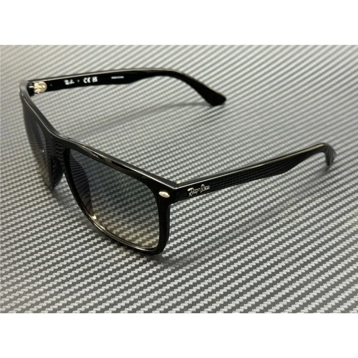 Ray Ban RB4547 601 32 Black Grey Gradient Unisex 60 mm Sunglasses