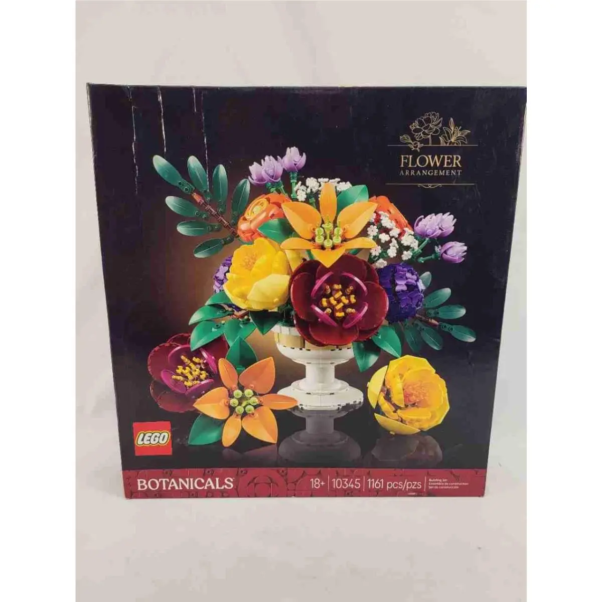 Lego Botanical Collection Flower Arrangement 10345 Set Dent