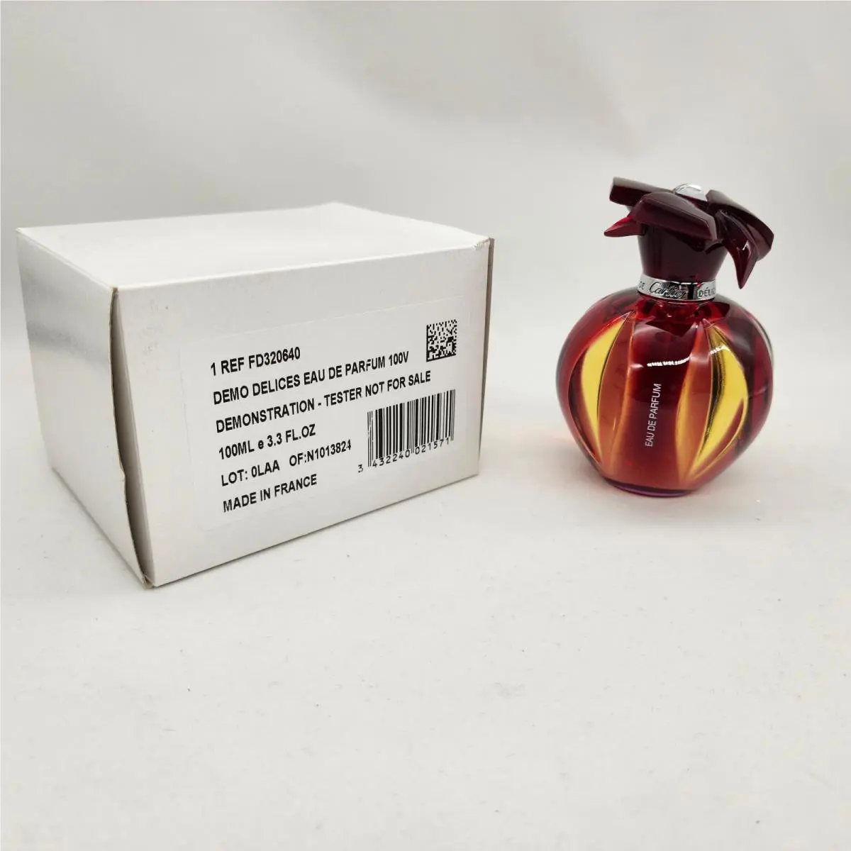 Delices DE Cartier 3.4/3.3 OZ Eau DE Parfum Spray For Women IN Tester Box