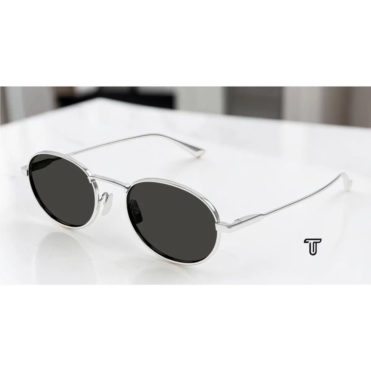 Saint Laurent SL 799 002 Silver Grey 52 mm Men`s Sunglasses by Yves Saint Laurent
