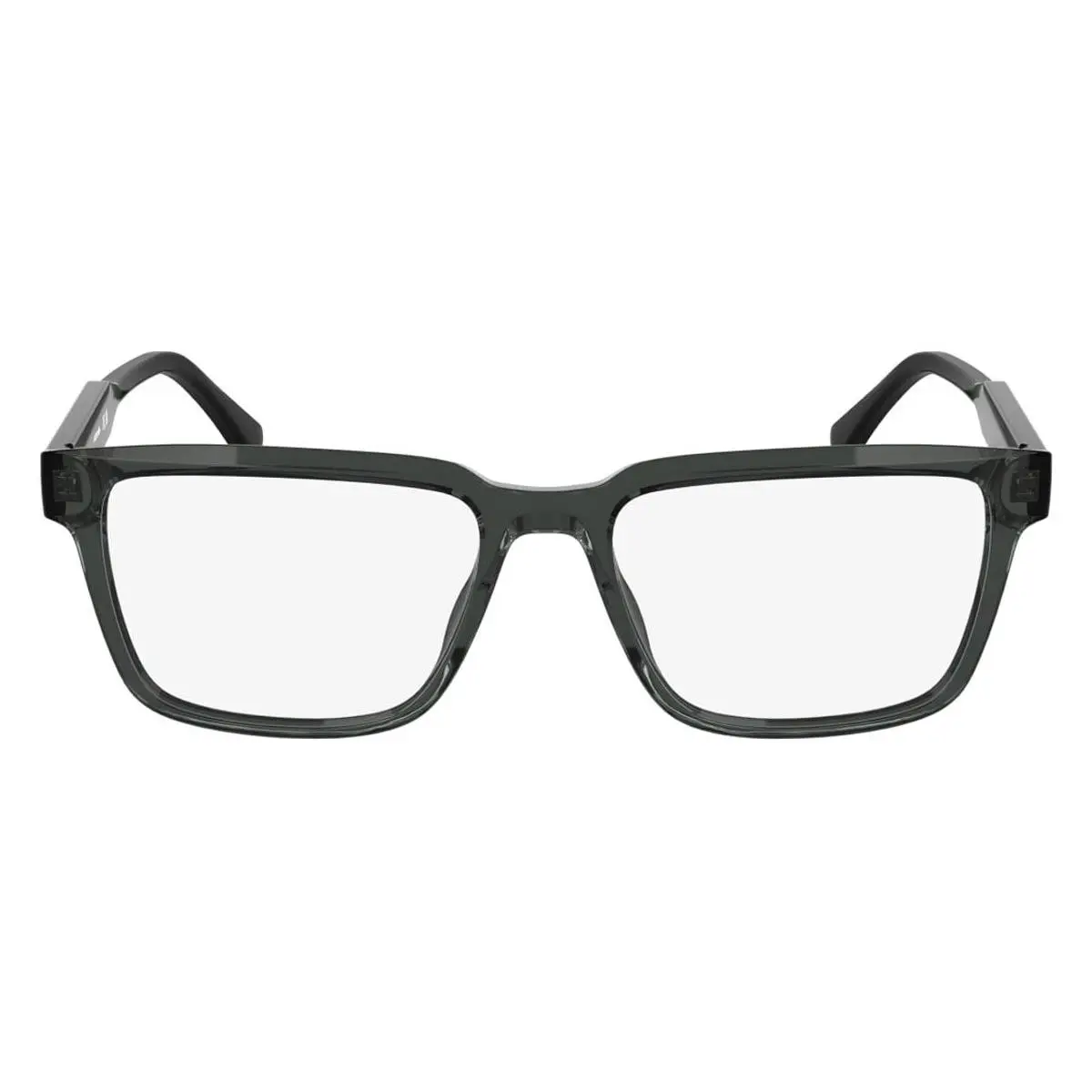 Lacoste L2976 Eyeglasses Male Transparent Gray 55mm
