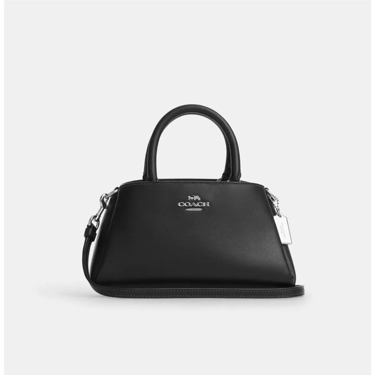 Coach Zuri Mini Crossbody Silver/black CM186