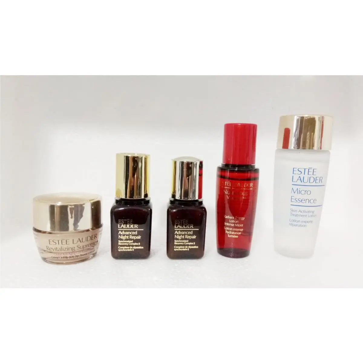 Estee Lauder Travel Size Bundle of 5 Pcs - Advanced Night Repair Micro Essence