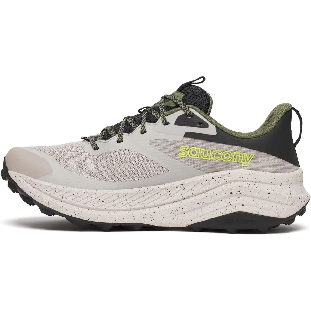 Saucony Men`s Xodus Ultra 3 Sneaker - Dove/Olivine