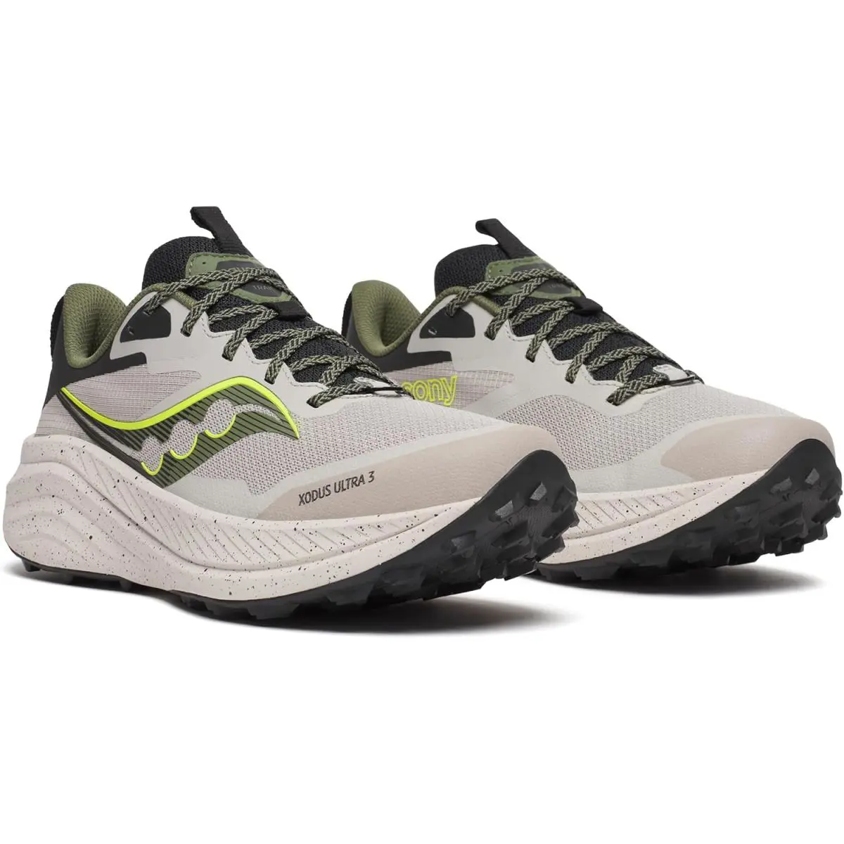 Saucony shoes - Dove/Olivine 4