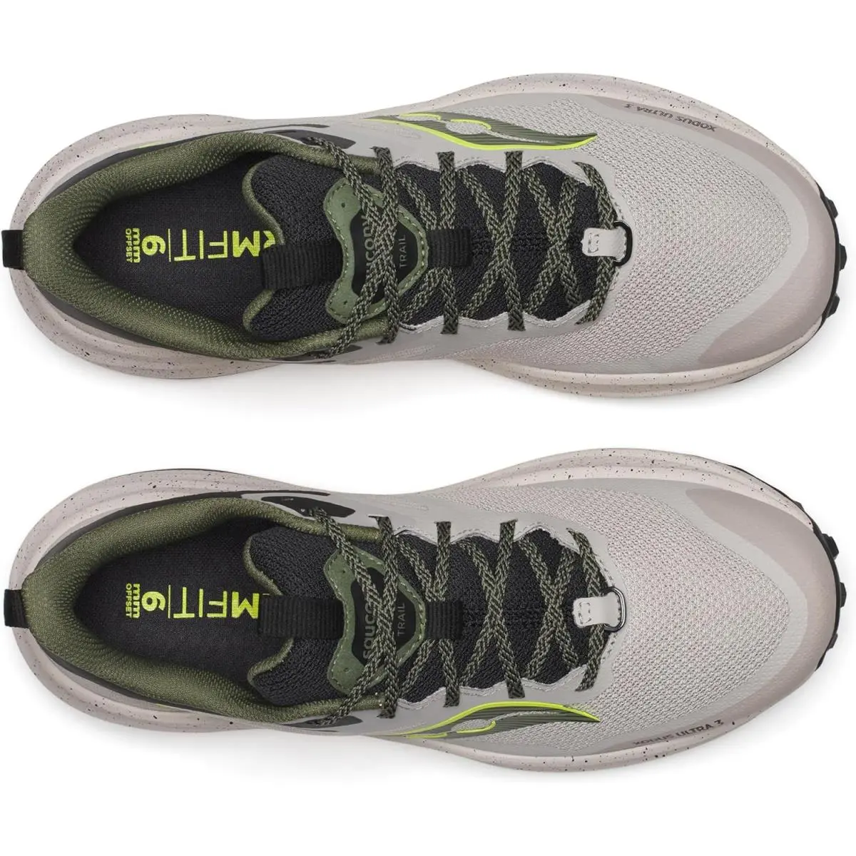Saucony shoes - Dove/Olivine 9