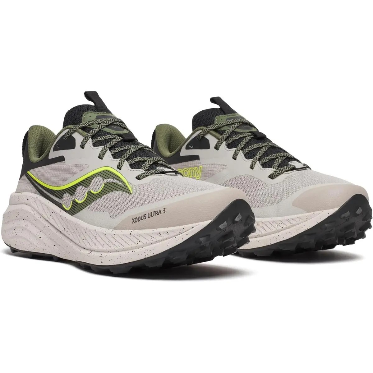Saucony shoes - Dove/Olivine 11