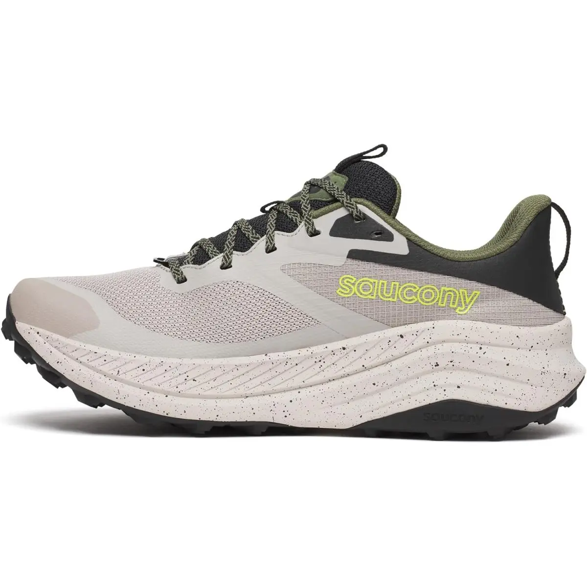 Saucony shoes - Dove/Olivine 6