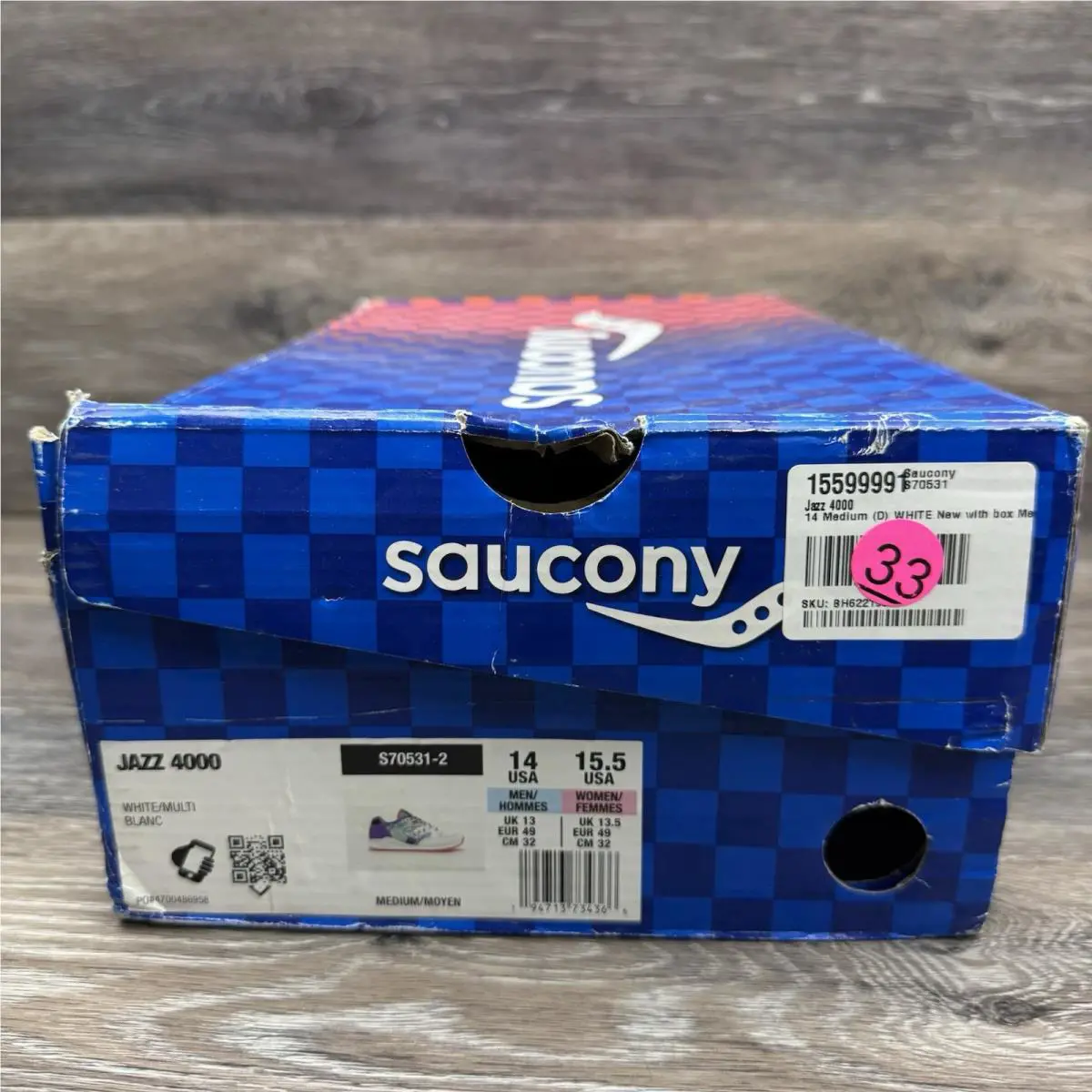 Saucony shoes - Saucony Jazz 4000 - Jazz - S70487-1 - White 10