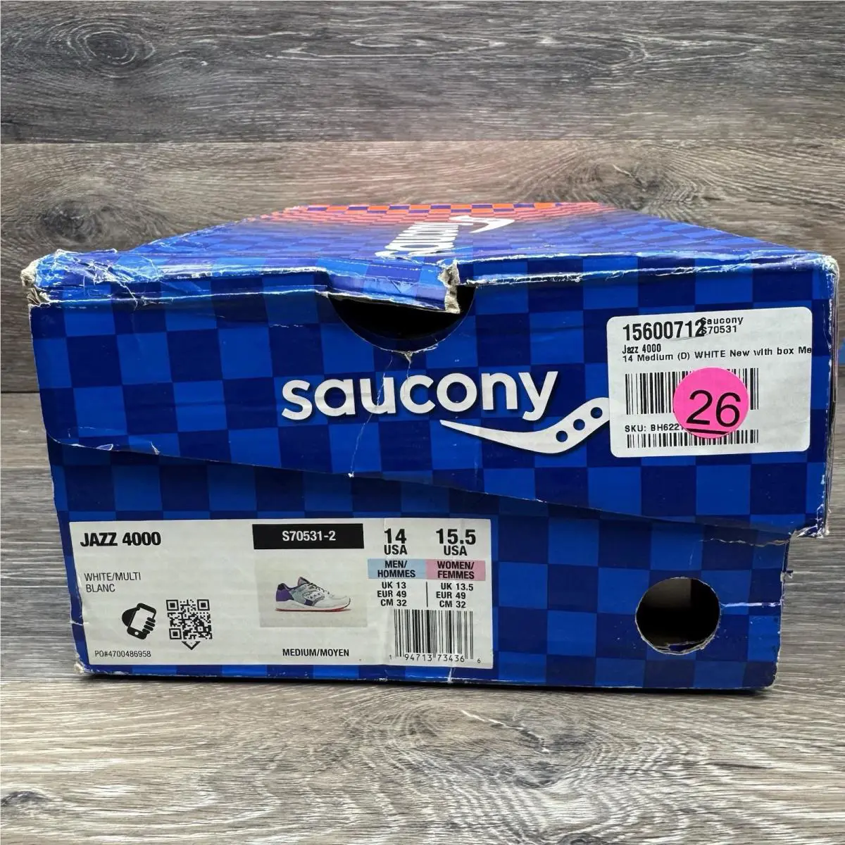 Saucony shoes - Saucony Jazz 4000 - Jazz - S70487-1 - White 13