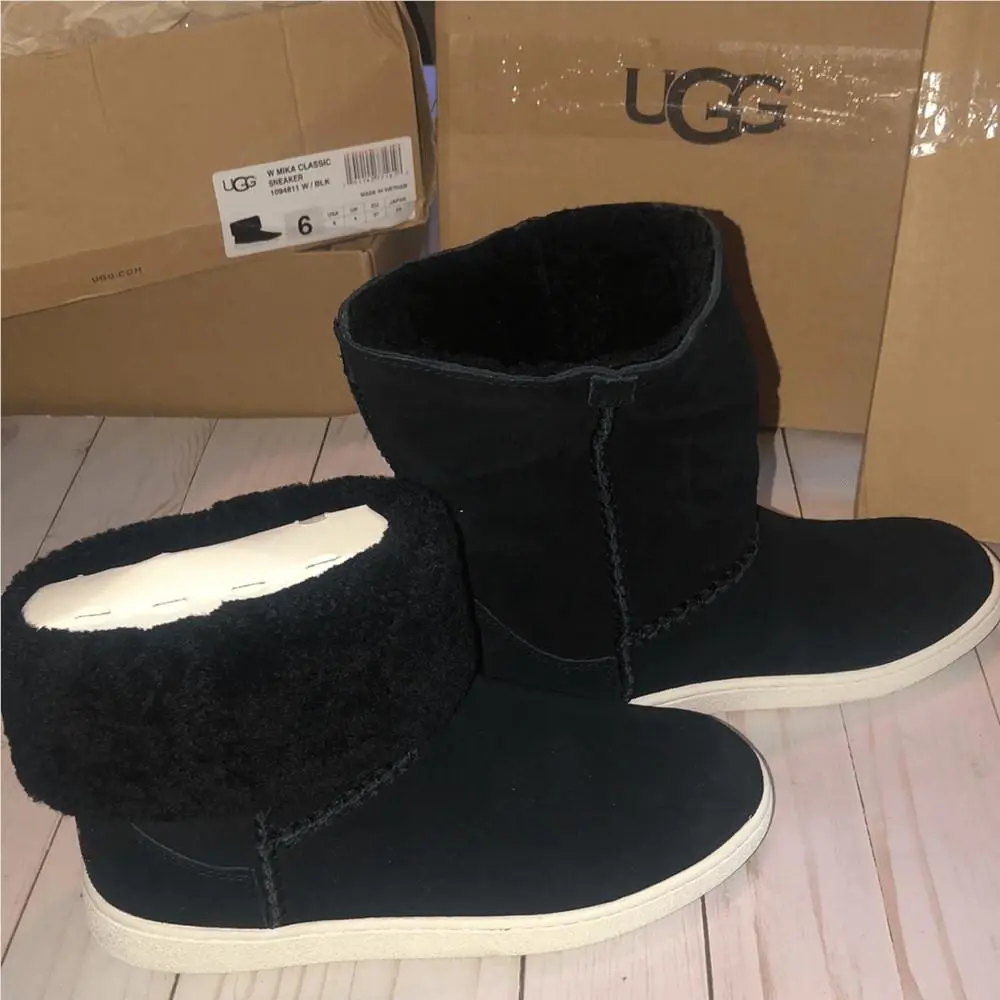 UGG shoes - Ugg Mika - Mika - Black, Exterior: Black 3