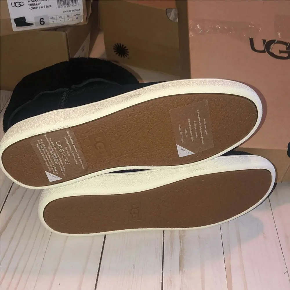UGG shoes - Ugg Mika - Mika - Black, Exterior: Black 4