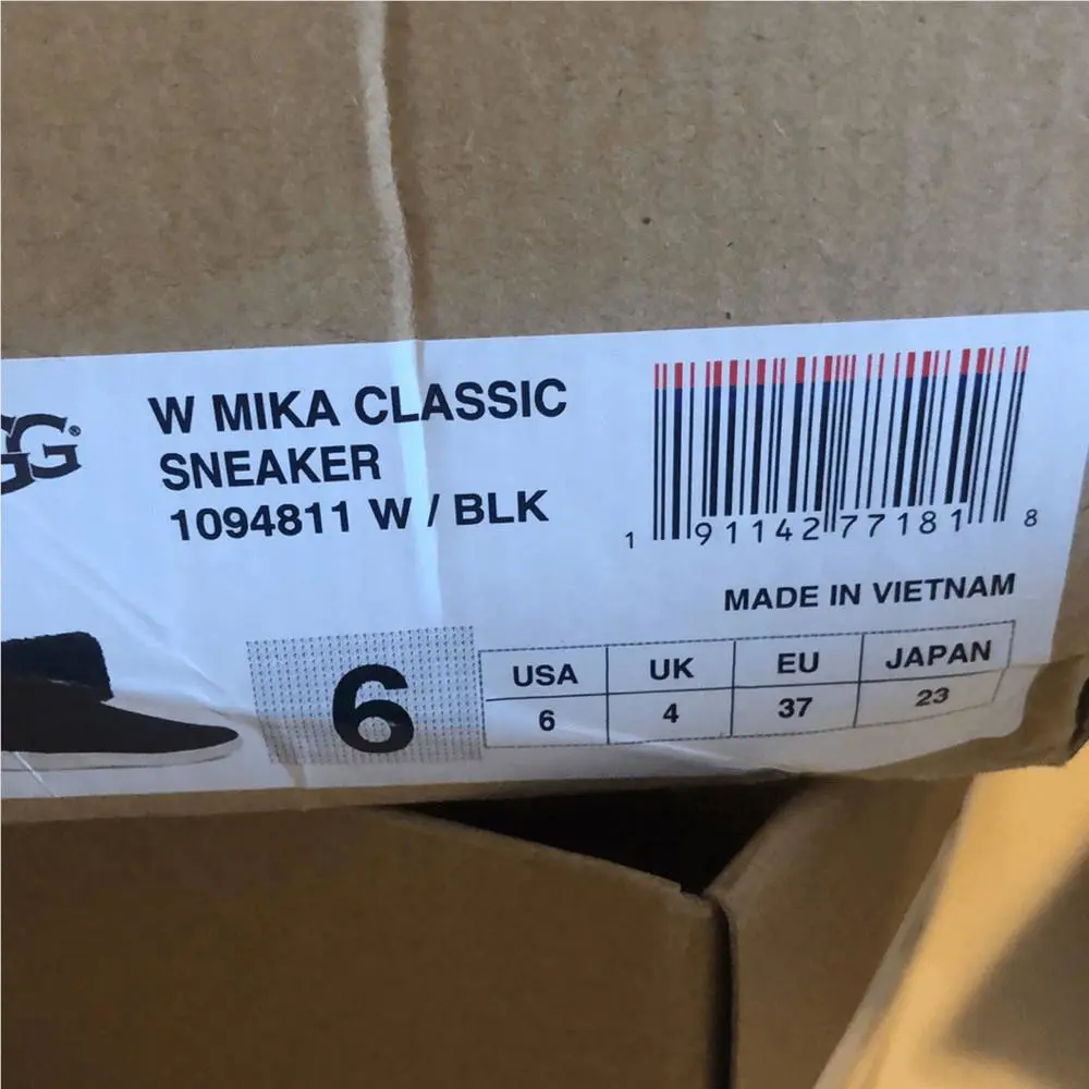 UGG shoes - Ugg Mika - Mika - Black, Exterior: Black 7