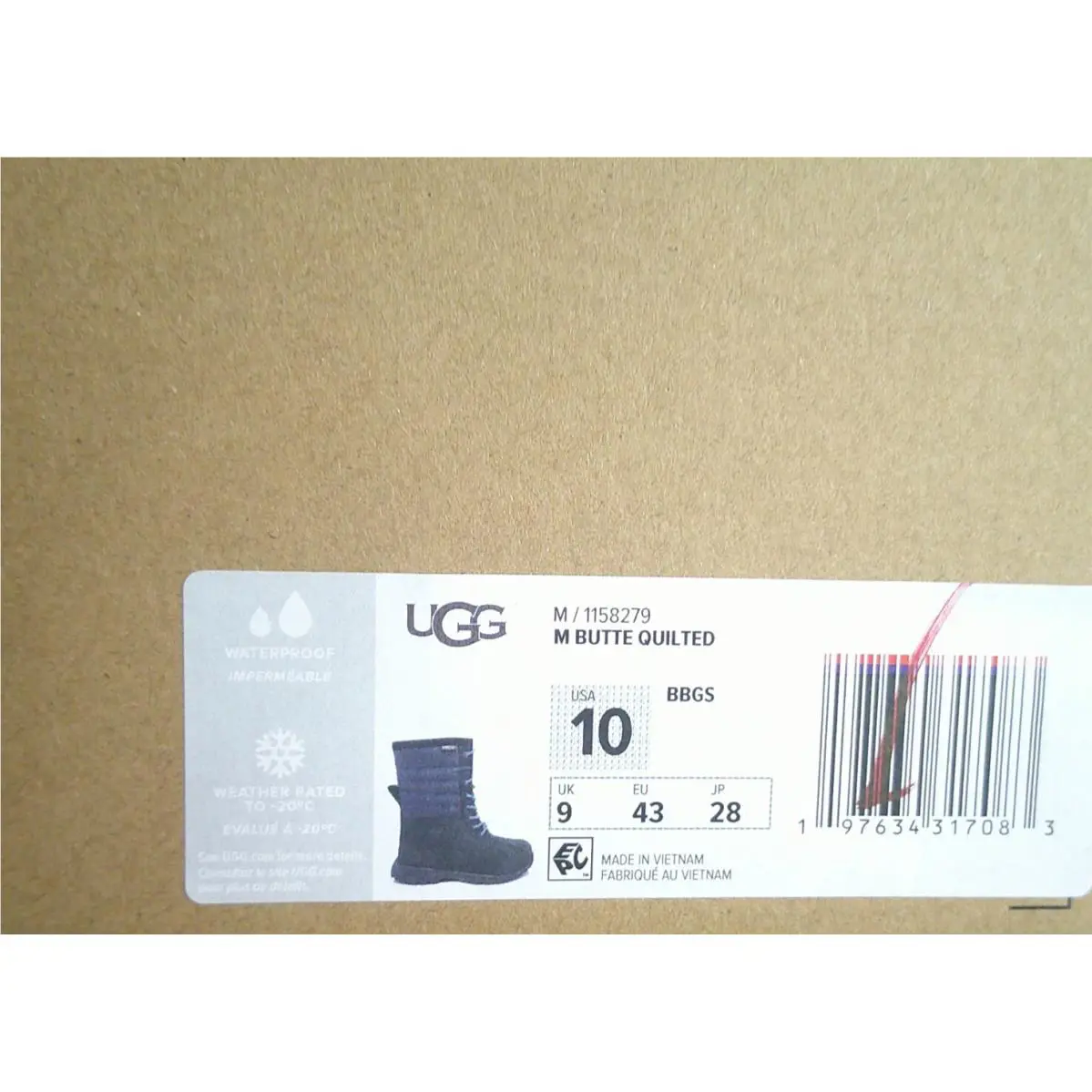 UGG shoes - Black/ Big Sky 4