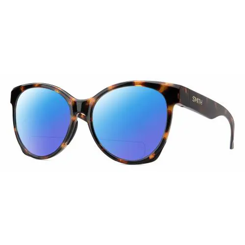 Smith Optics Fairground Womens Polarized Bifocal Sunglasses Tortoise Havana 55mm