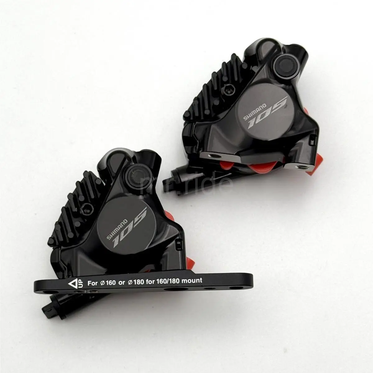 Shimano R7170 Hydraulic Bike Disc Brake Caliper Black Flat Mount Front/rear/set