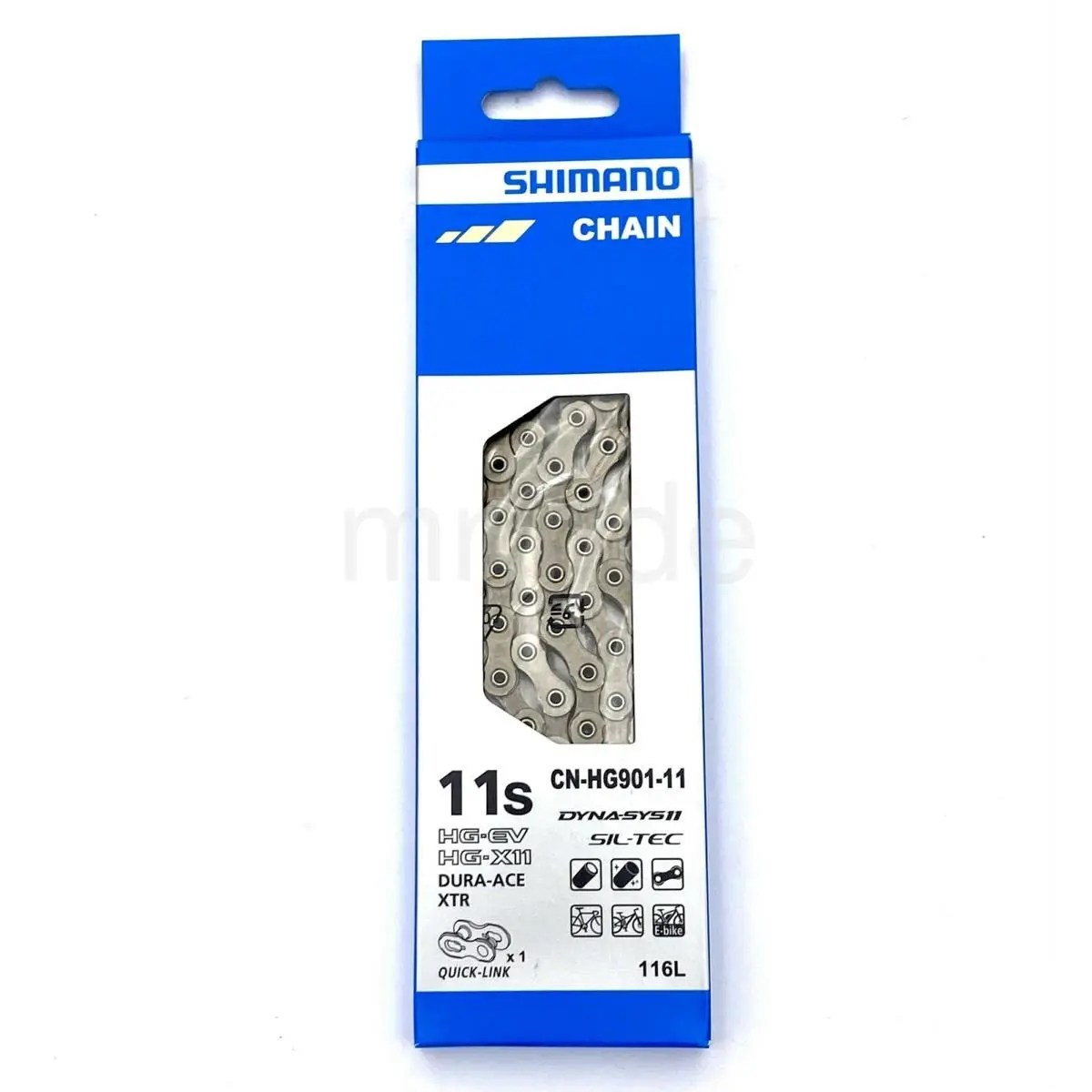 Shimano CN-HG901-11 W/missing Link 11-Speed Mtb Road E-bike Chain 116 Links