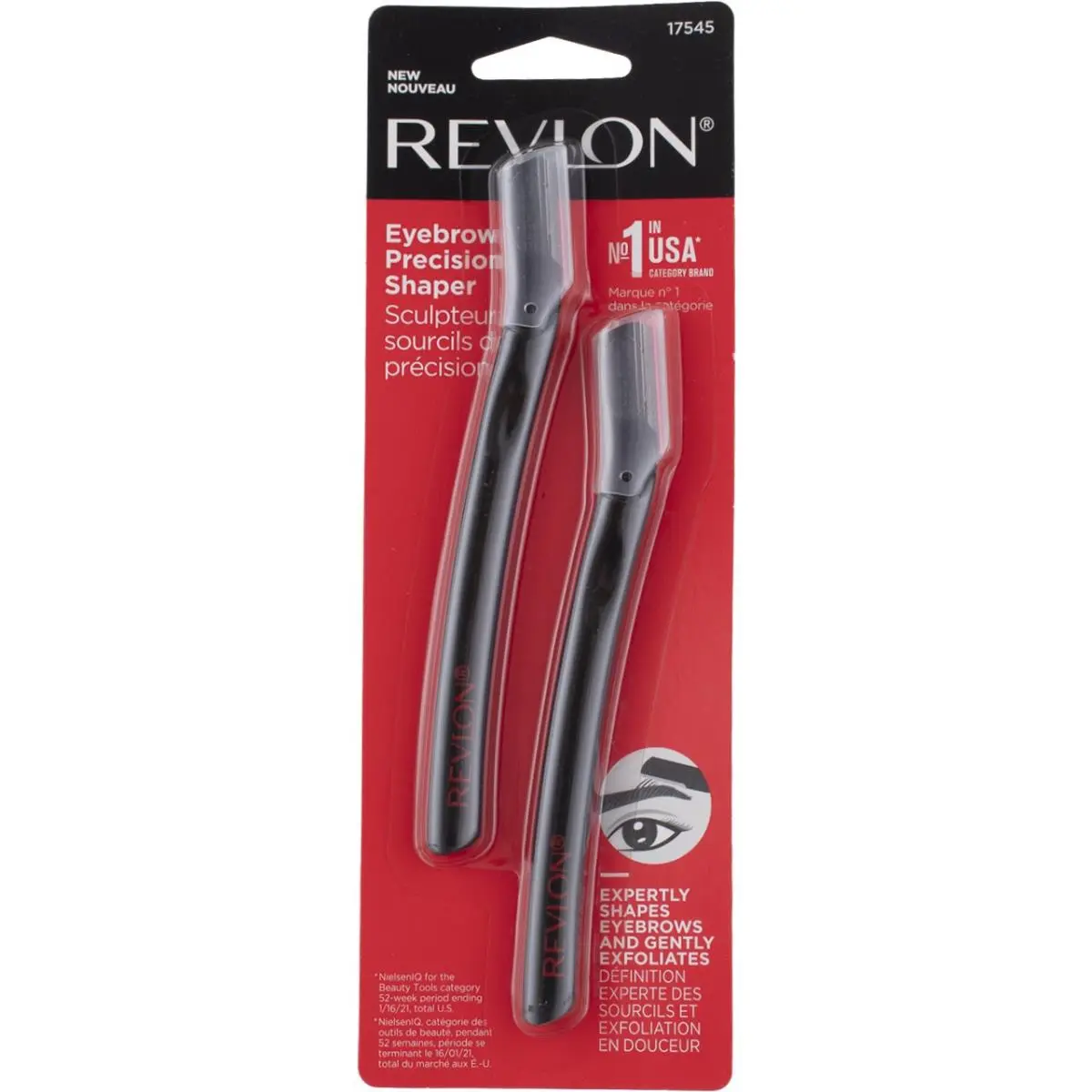 6 Pack Revlon Eyebrow Precision Shaper 2 Ct
