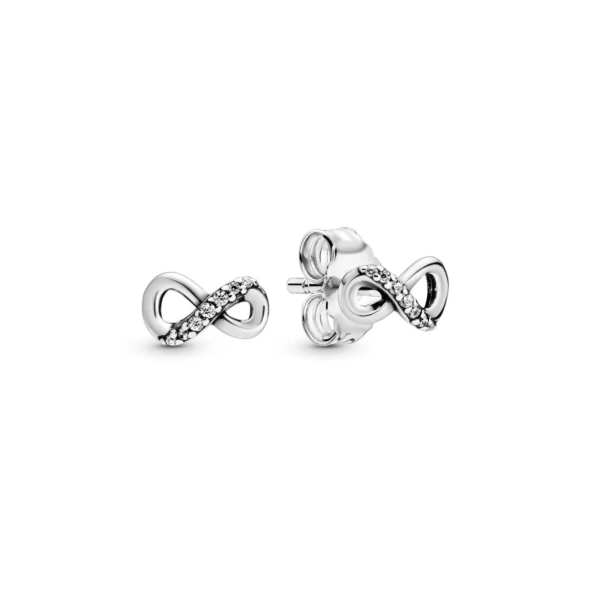 Pandora - Sparkling Infinity Stud Earrings - 298820C01