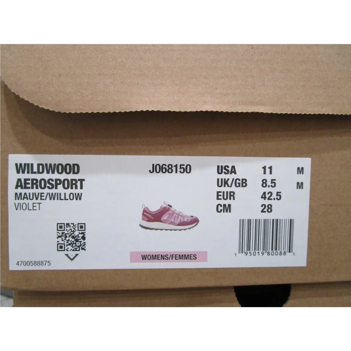 Merrell shoes - J068150 - J068150 - Mauve/Willow 4