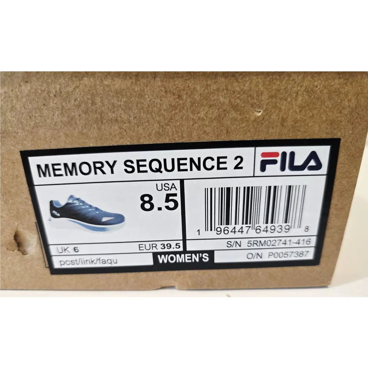 Fila shoes - Fila Sequence 2 - Sequence - 5RM02742-416 - Blue (UPC: 196447649398) 17