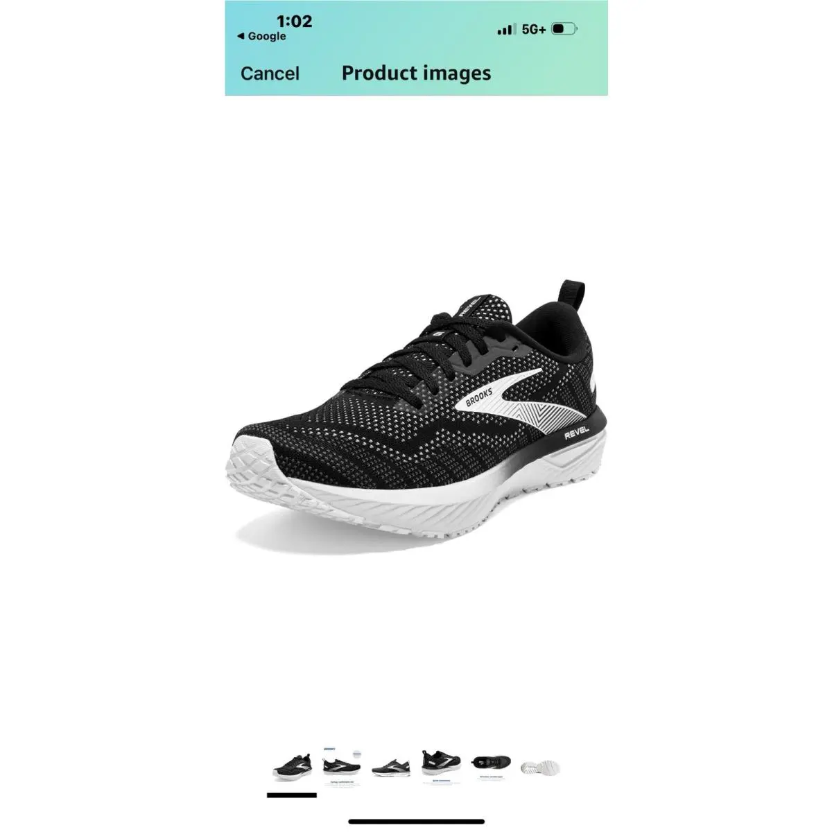 Brooks shoes - Brooks Revel 6 - Revel - 120386 1B 012 - Black (UPC: 737566896555) 0
