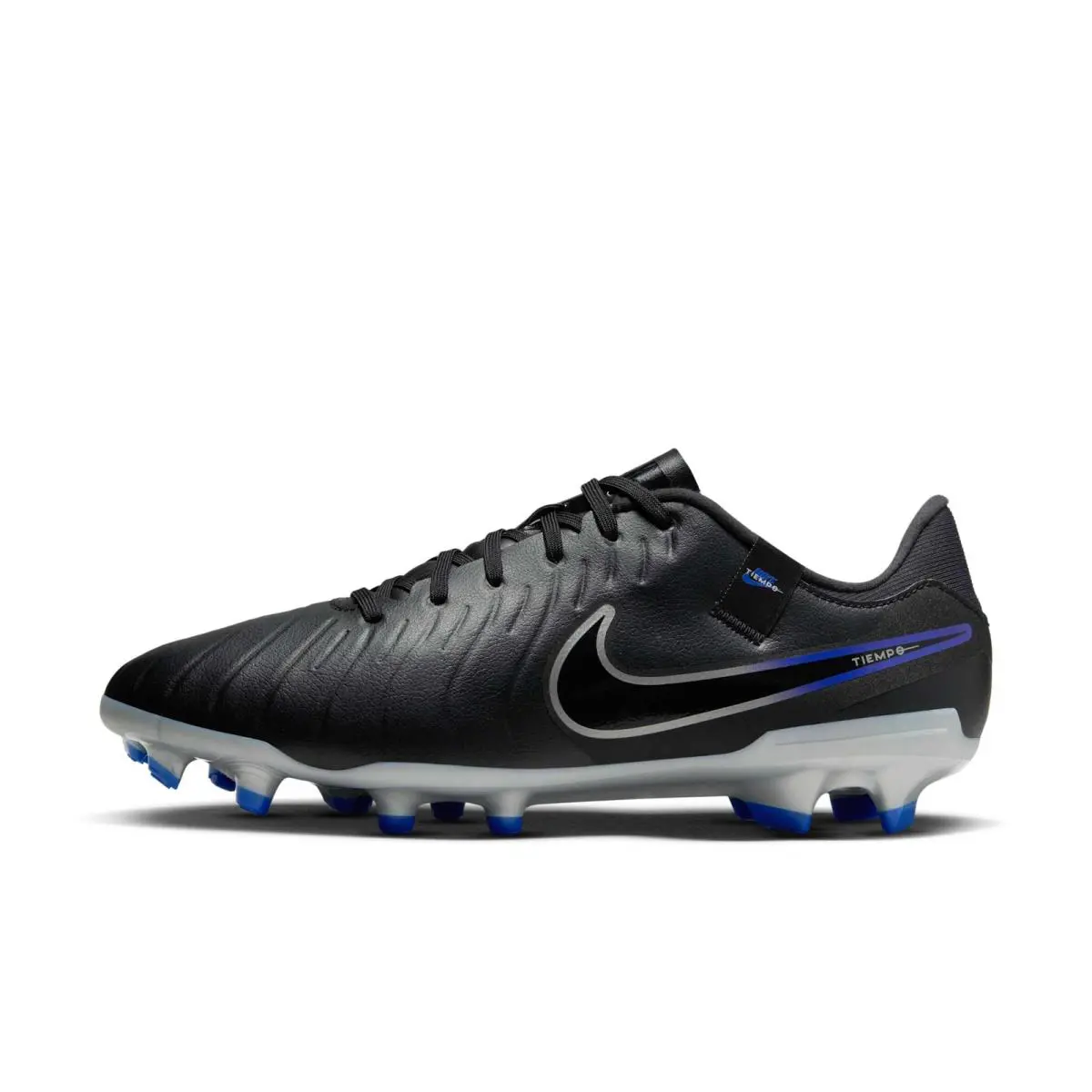 DV4337-040 Mens Nike Tiempo Legend 10 Academy MG `shadow Pack` - Black/Hyper Royal/Chrome