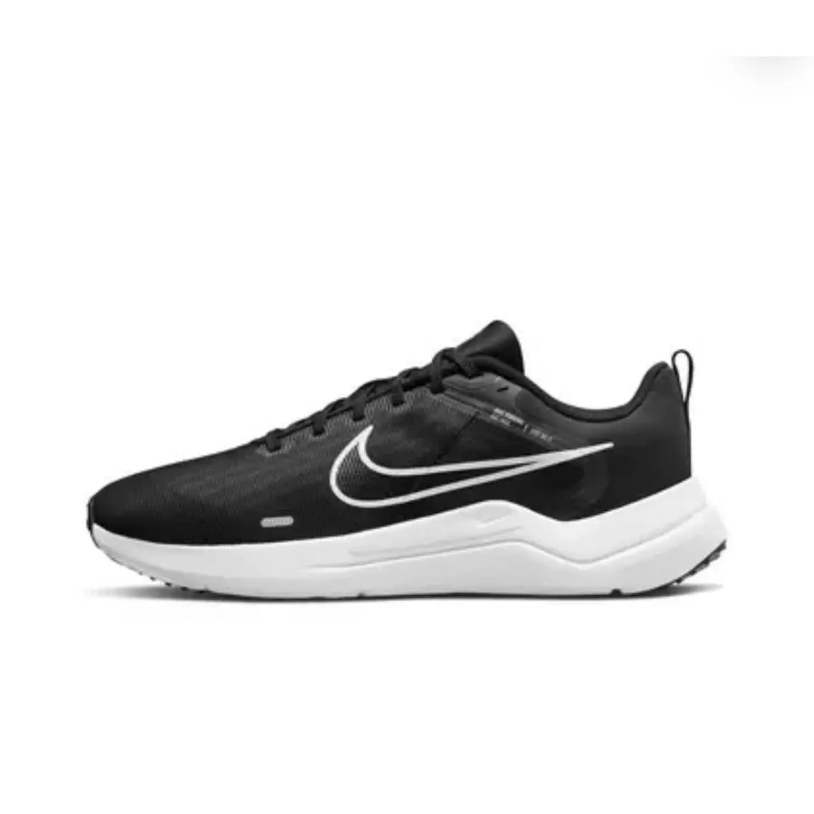 Nike shoes - Nike Downshifter 12 - Downshifter - DD9293-001 - Black/White/Smoke Grey 9