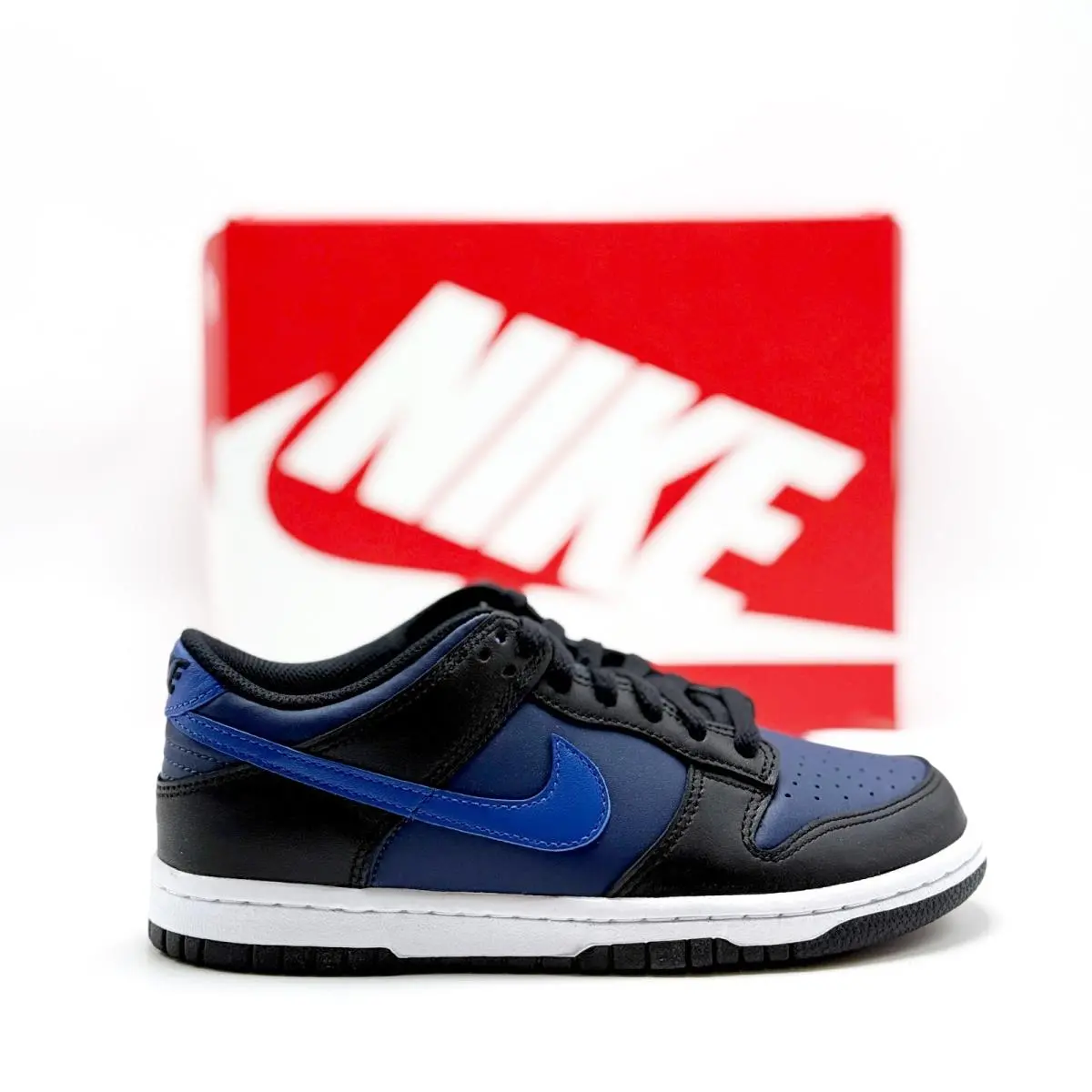 Nike shoes - Nike Dunk Low GS - Dunk Low - NAVY 4