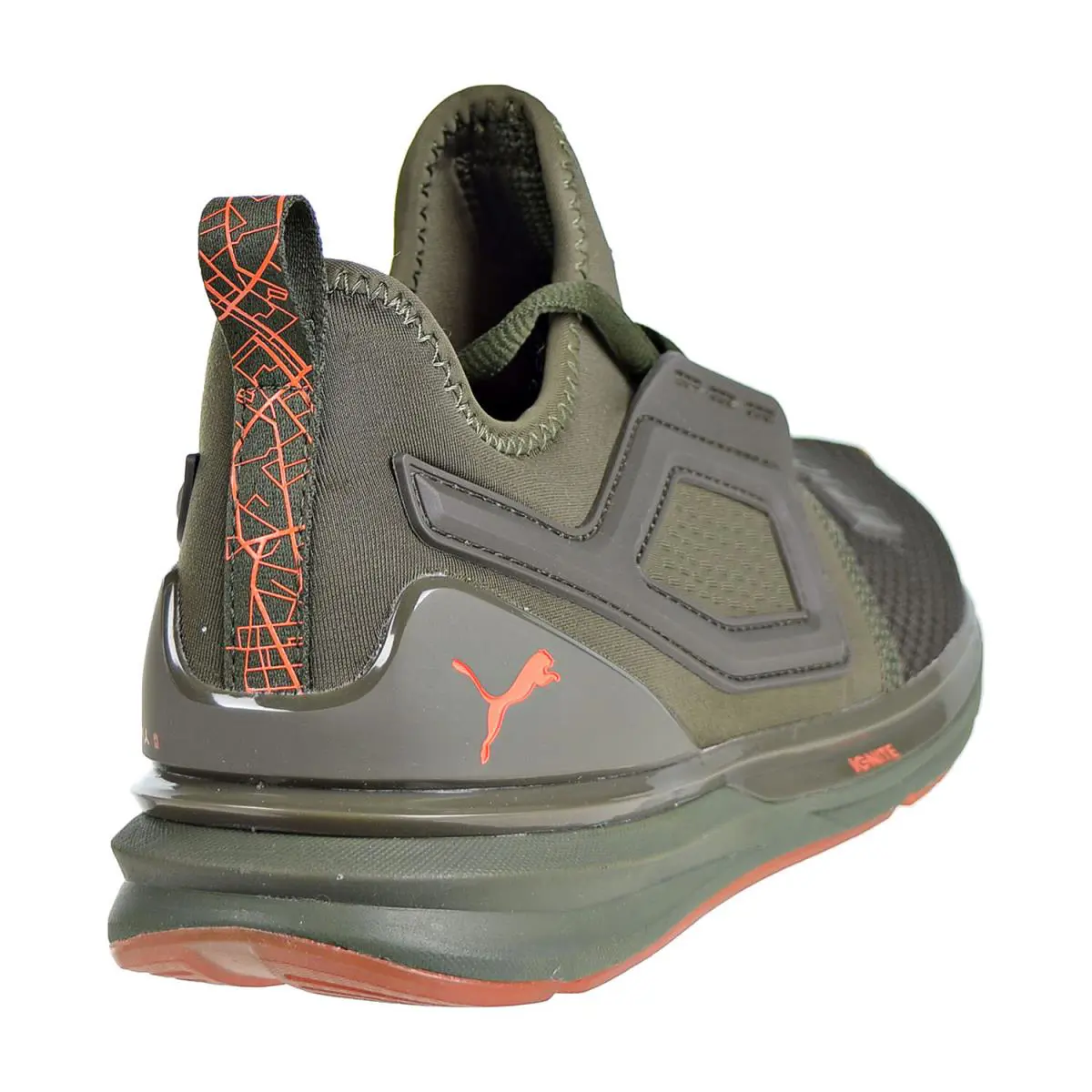 Puma shoes - Forest Night/Firecracker 1