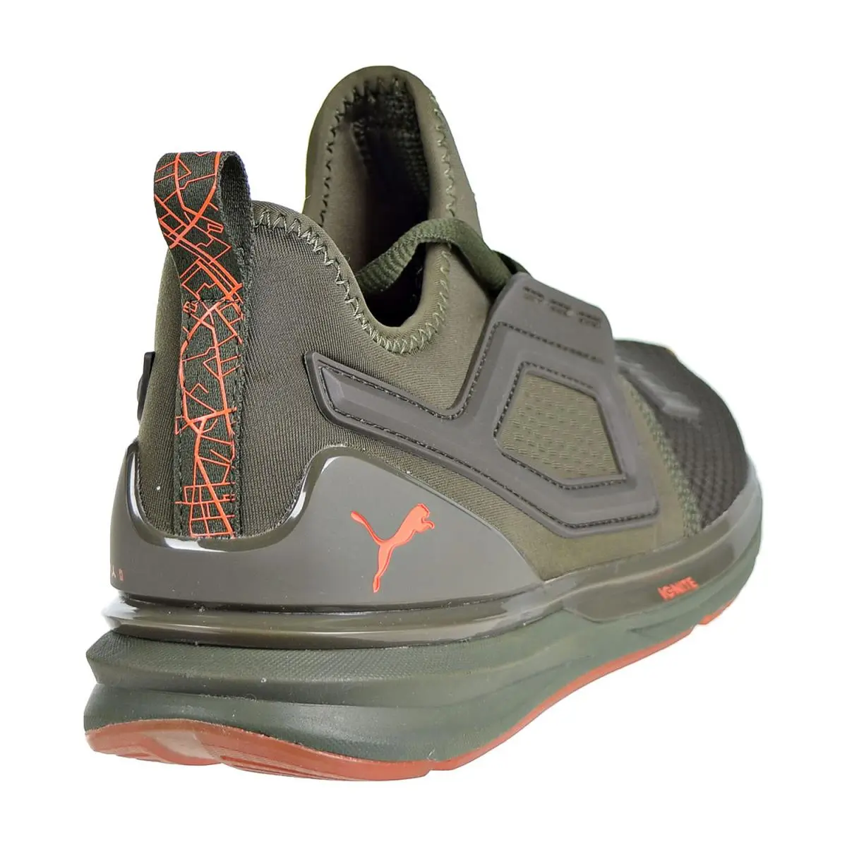 Puma shoes - Forest Night/Firecracker 7