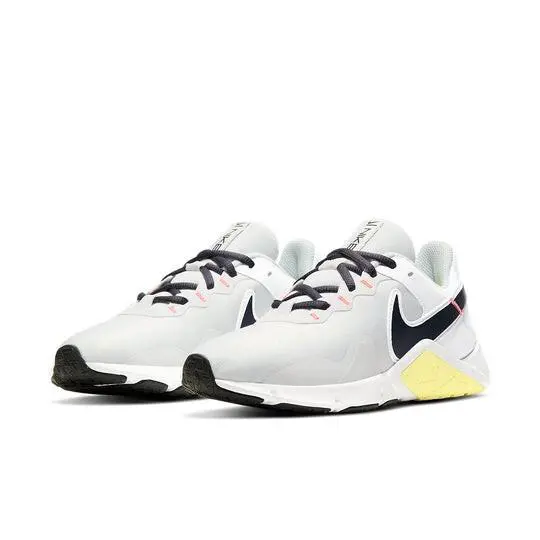 Nike Legend Essential 2 CQ9545-107 Sneaker Womens 12 White Workout Shoes GBNC193 - White