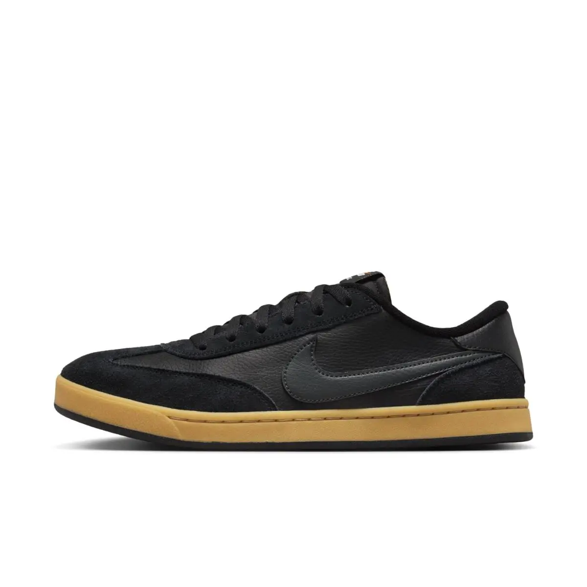 909096-008 Mens Nike SB FC Classic `black Anthracite Gum` - Black/Black/Vivid Orange/Anthracite