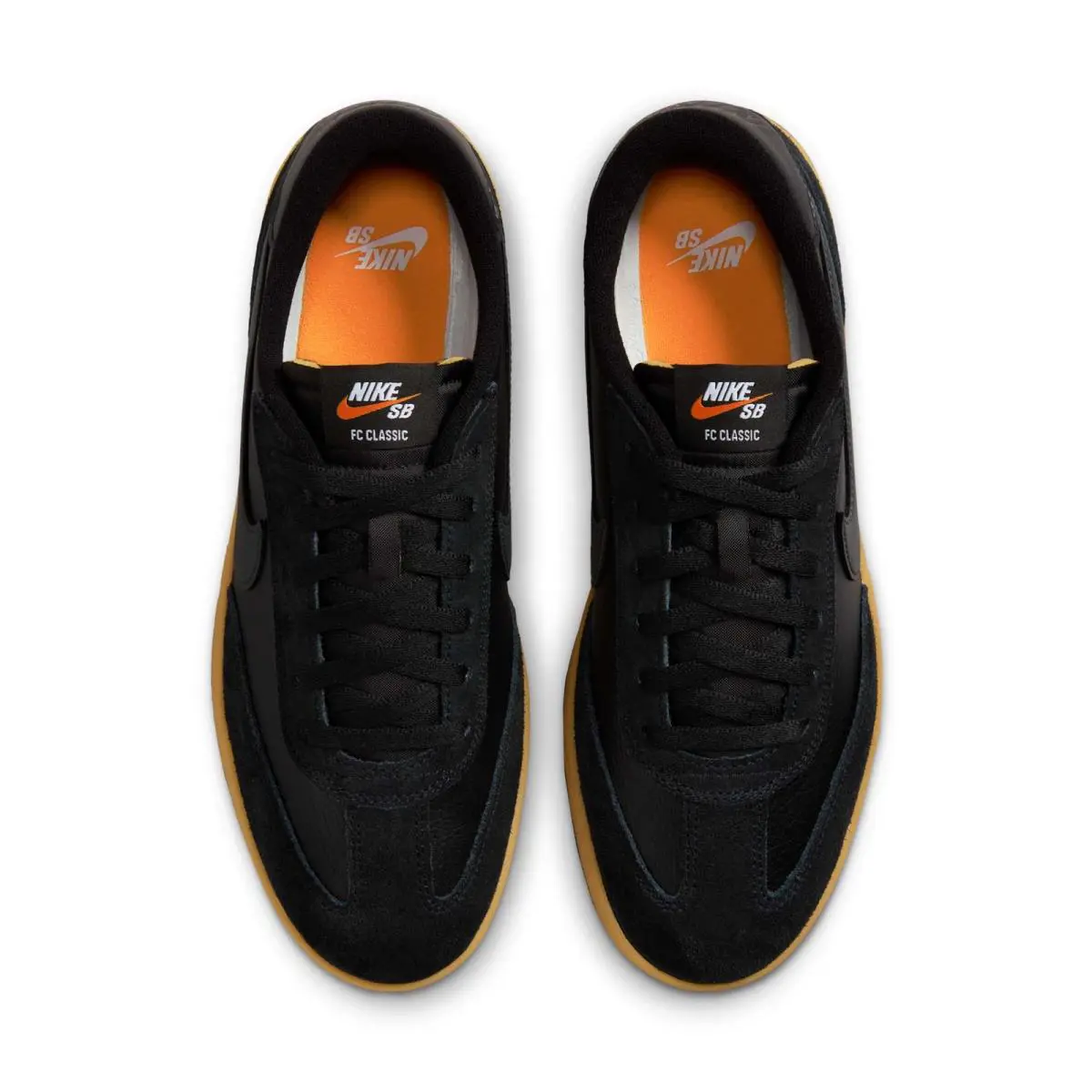 Nike shoes - Black/Black/Vivid Orange/Anthracite 2