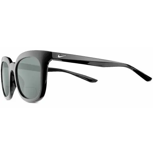 Myriad-P-CW4720-010 Women`s Polarized Bifocal Sunglasses Black Silver 52 mm Grey by Nike
