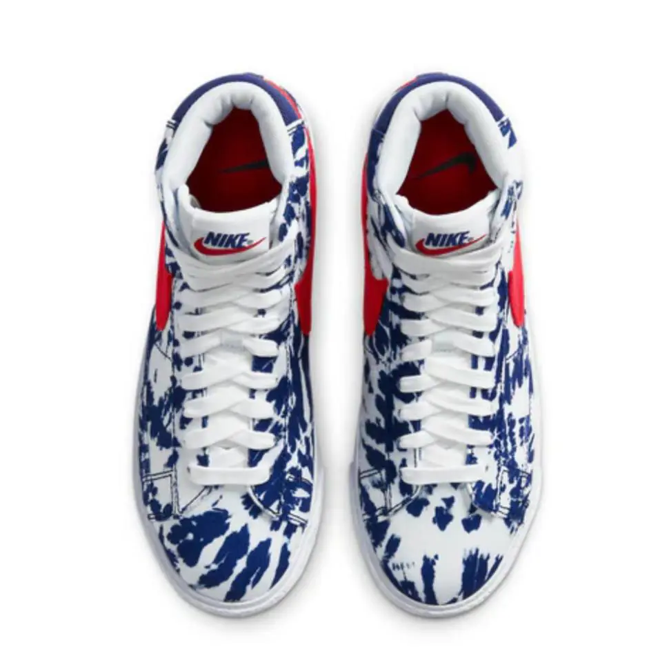 Nike shoes - University Blue Tie-Dye 2