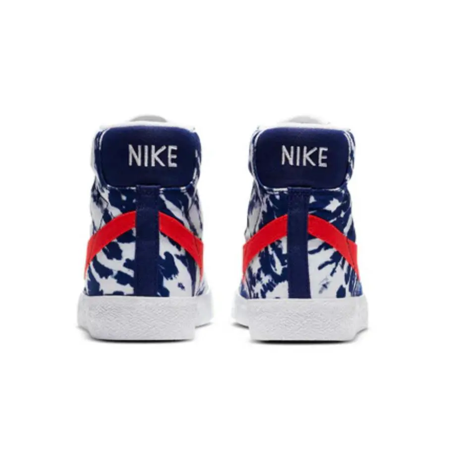 Nike shoes - University Blue Tie-Dye 4